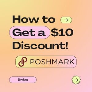 🛍️ $10 OFF Your First Poshmark Order – Sign Up Now! 💖